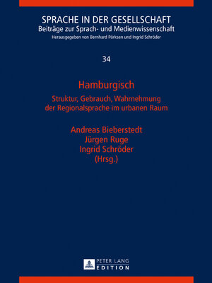 cover image of Hamburgisch